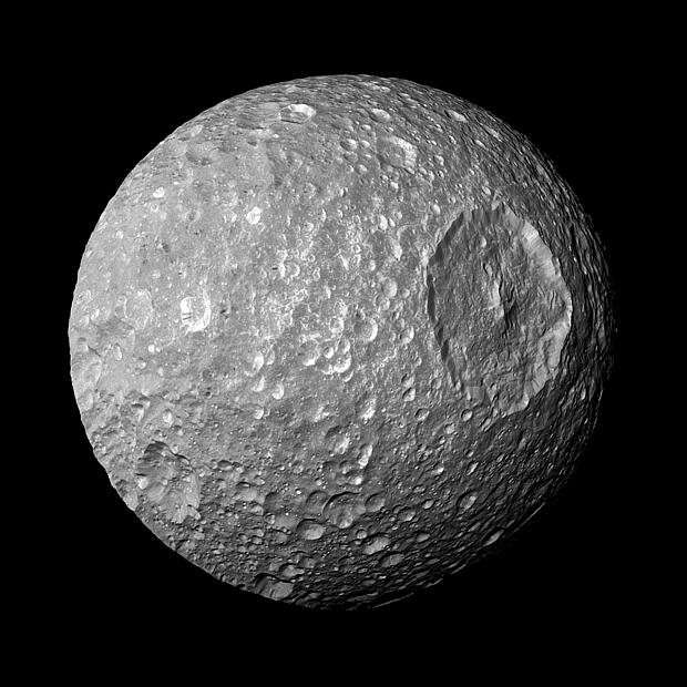 Der Saturnmond Mimas